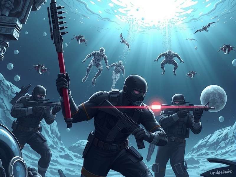 Epic sea battles in Underwater Universe Underwater Universe Combat Scene