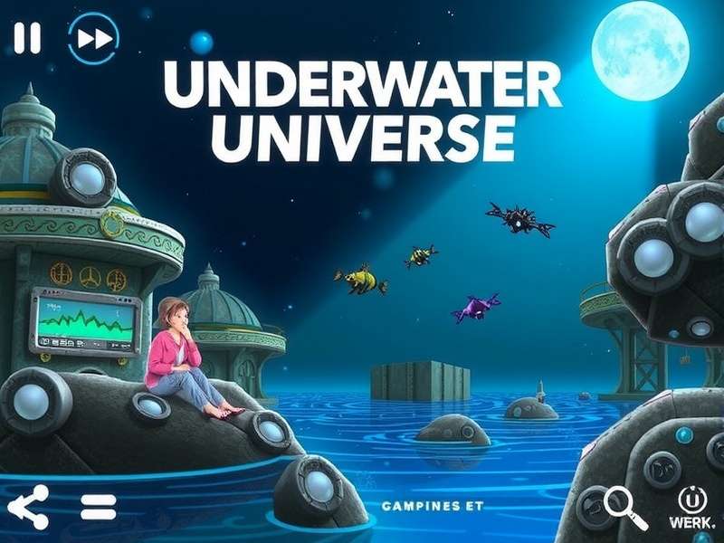 Explore the depths in Underwater Universe Underwater Universe Game Screenshot